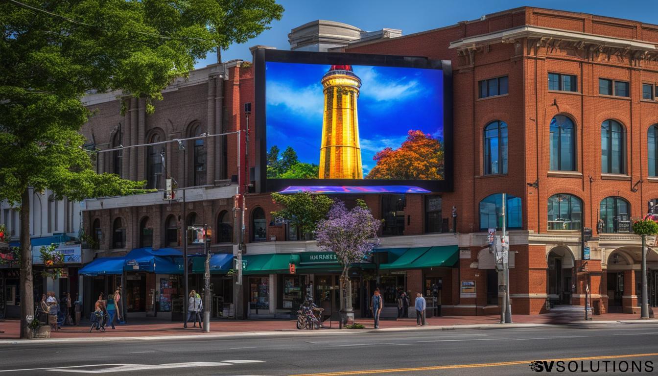 Experience Vibrant Visuals with Our Outdoor LED Screen in Spring Hill