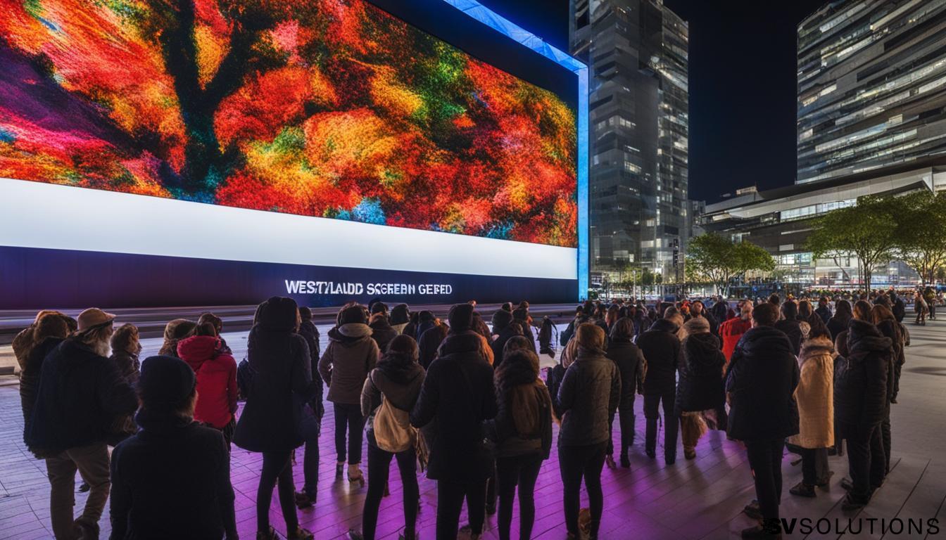 Outdoor LED Screen in Westland