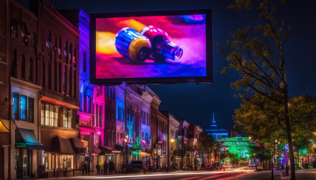 Outdoor LED screen in Wilkes-Barre Outdoor LED screen in Wilkes-Barre
