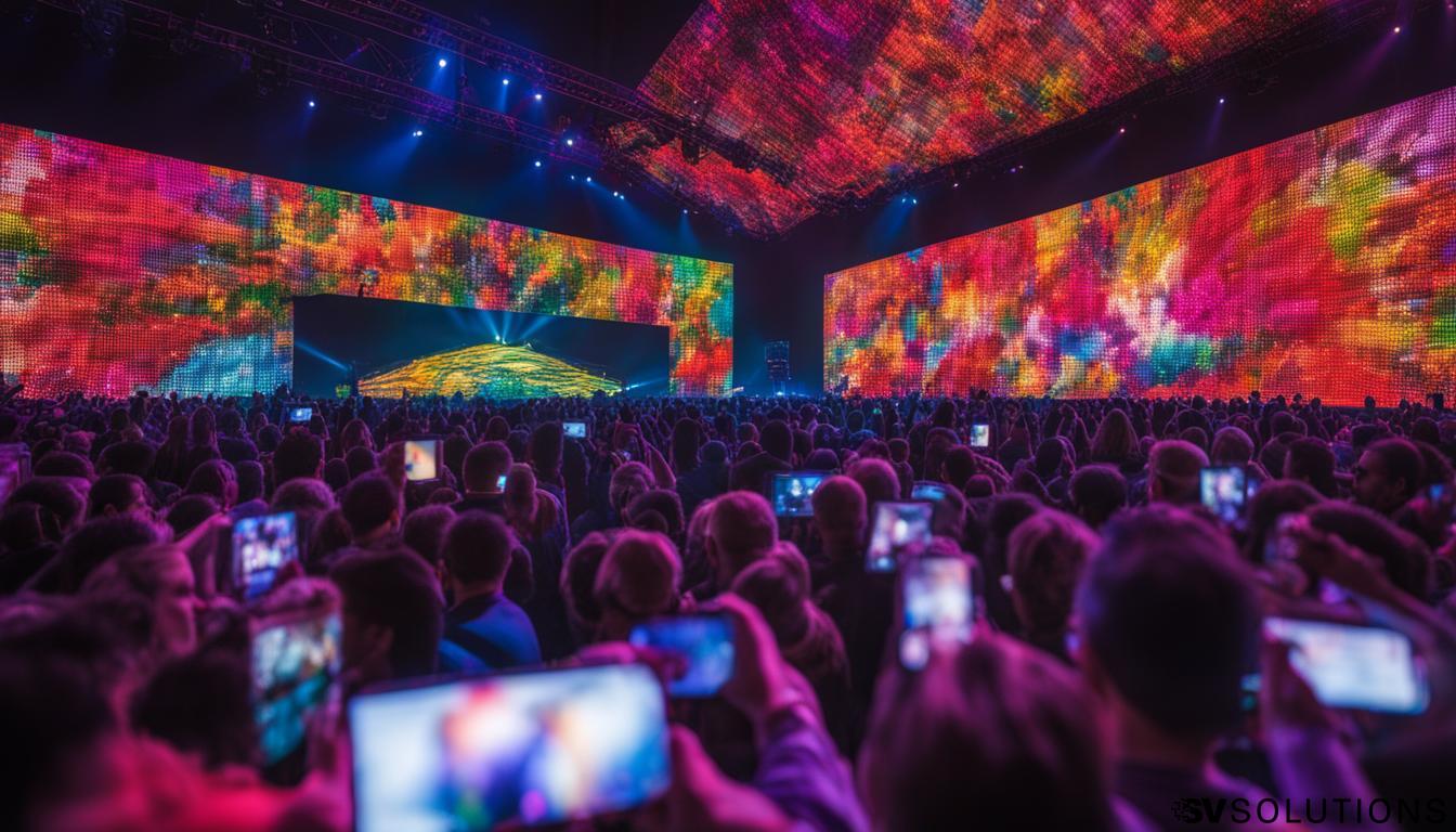 Portable LED Wall in Clinton Township