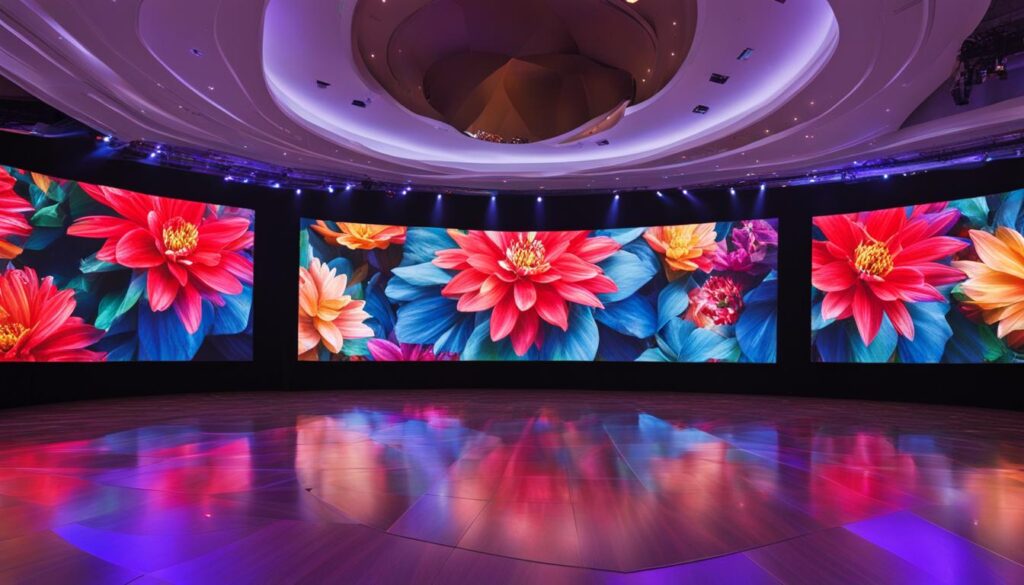 Potomac LED video wall