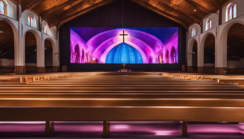 Professional Church LED Screen