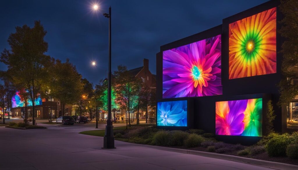 Rochester Hills LED display