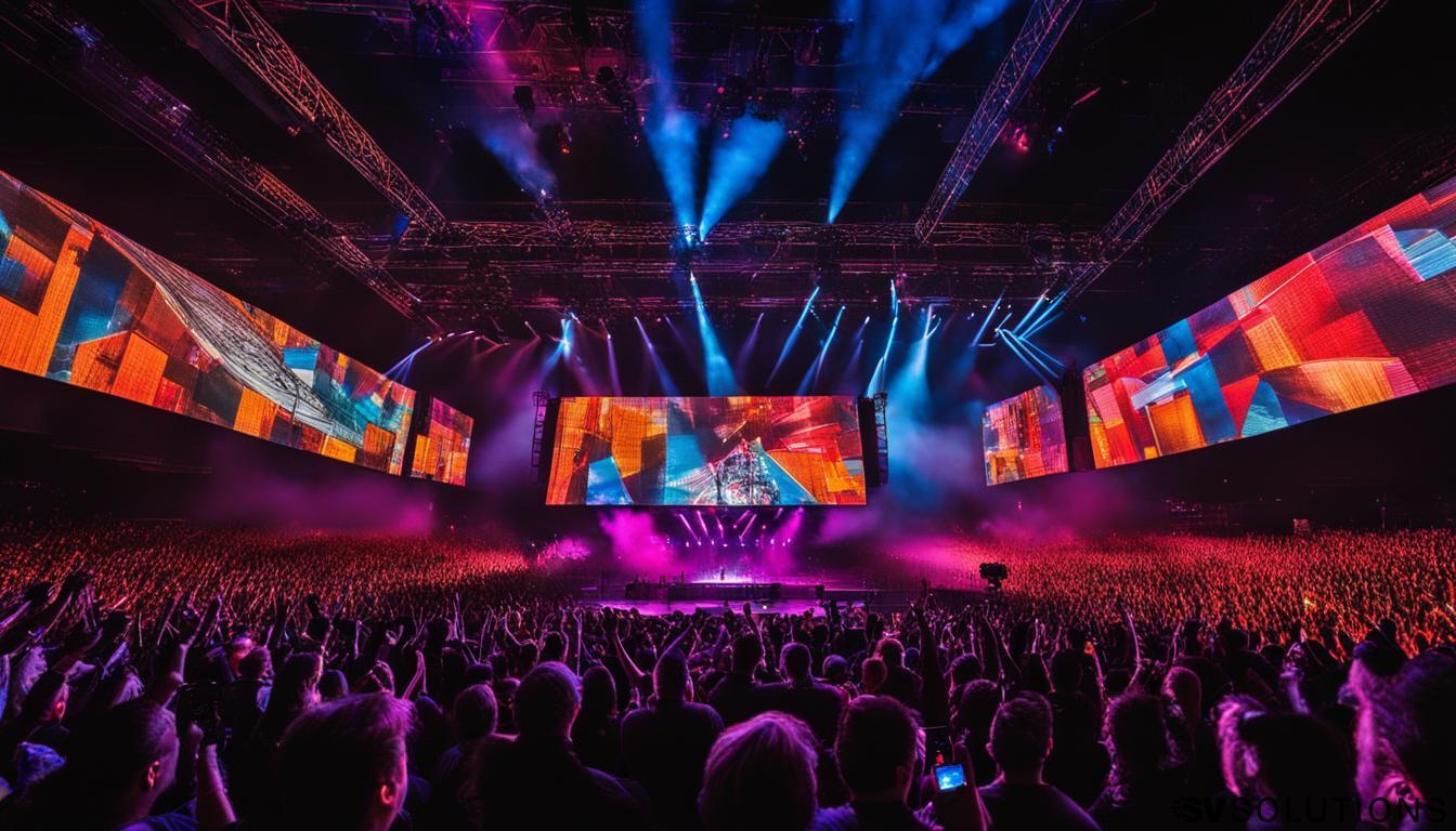 Video Walls for Concerts in Detroit