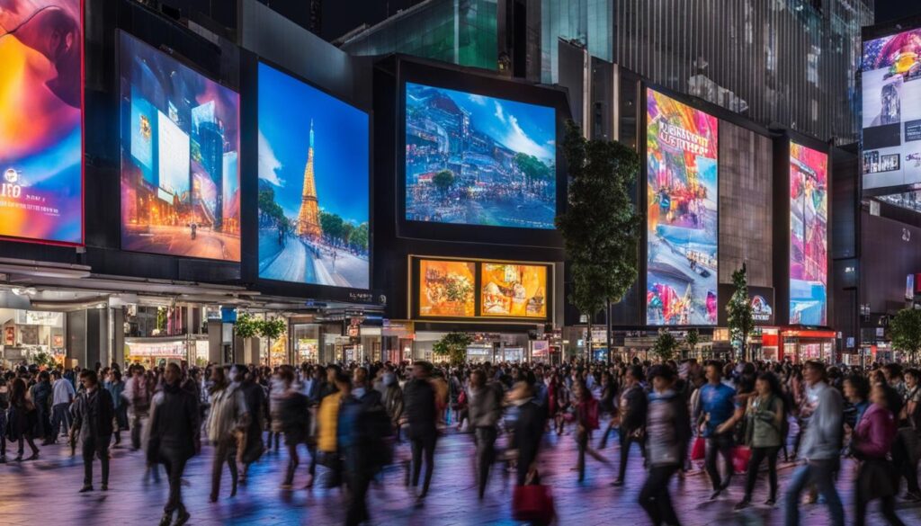 giant LED display Bartlett giant LED display Bartlett