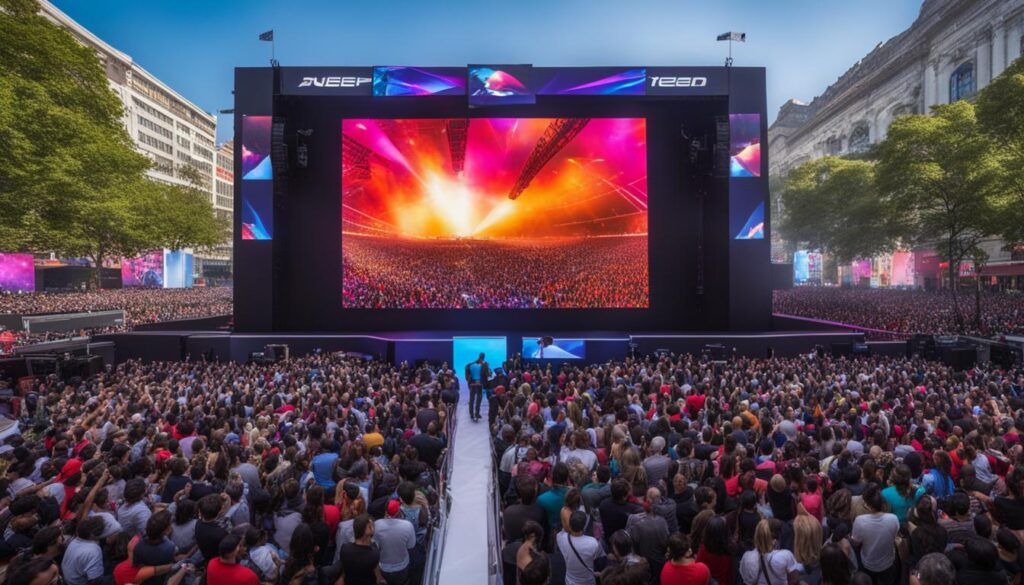 innovative LED video wall technology