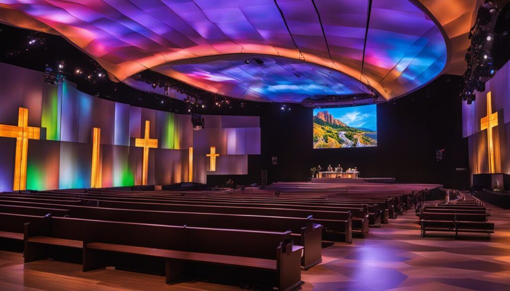 large LED video walls large LED video walls