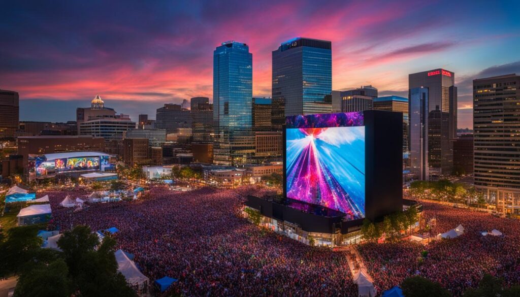 large outdoor LED screen large outdoor LED screen