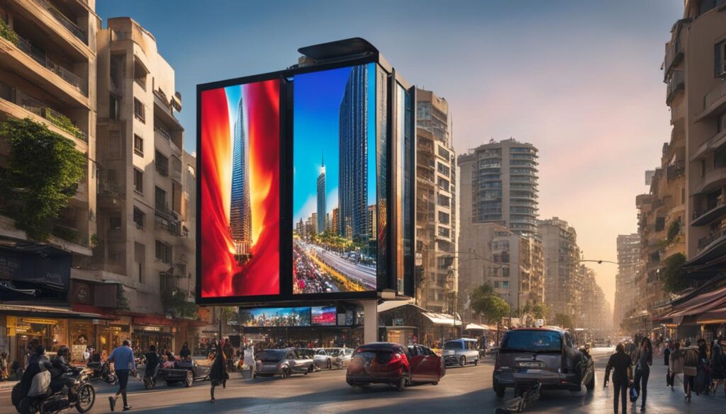 outdoor LED display Lebanon