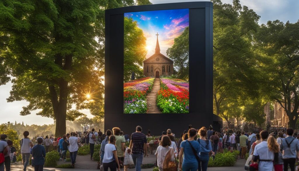 outdoor LED screens for churches outdoor LED screens for churches
