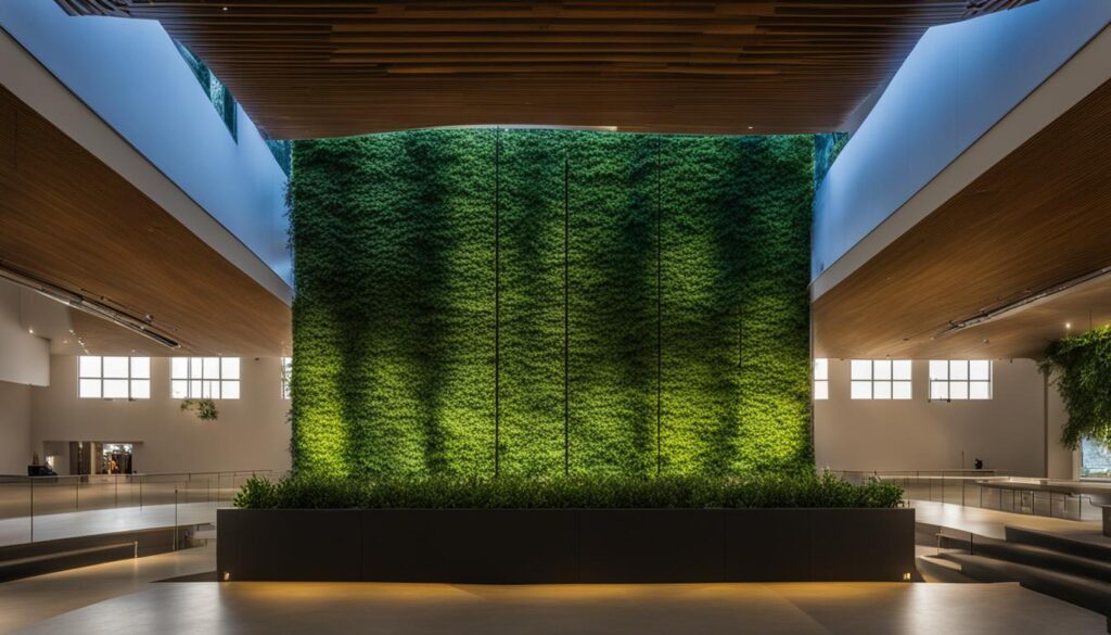 outdoor LED wall installation