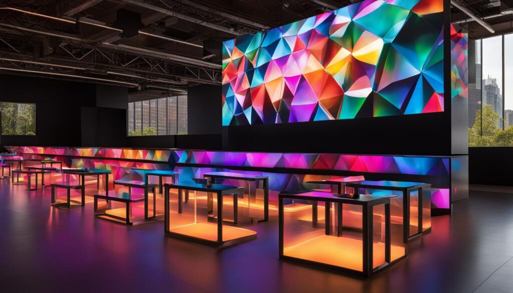 portable LED wall portable LED wall