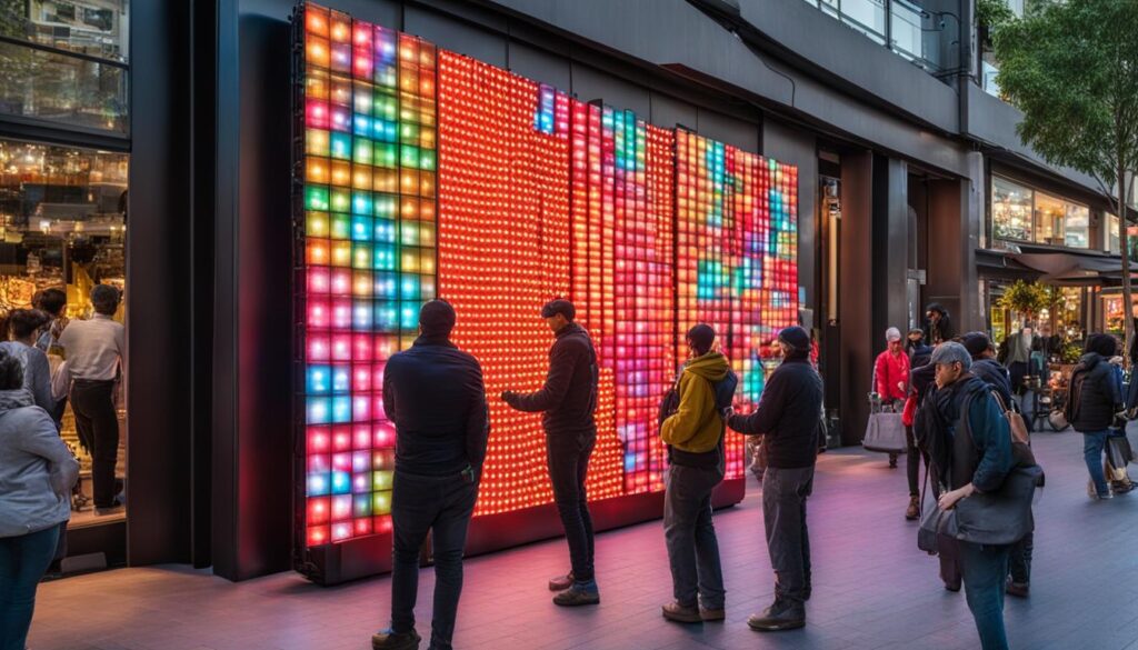 portable LED wall portable LED wall