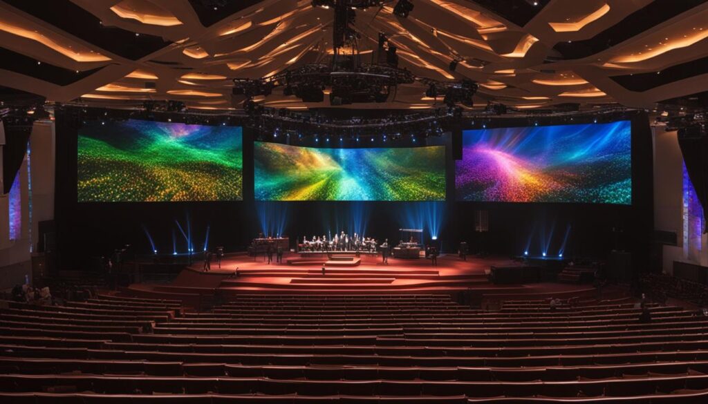 worship LED wall worship LED wall
