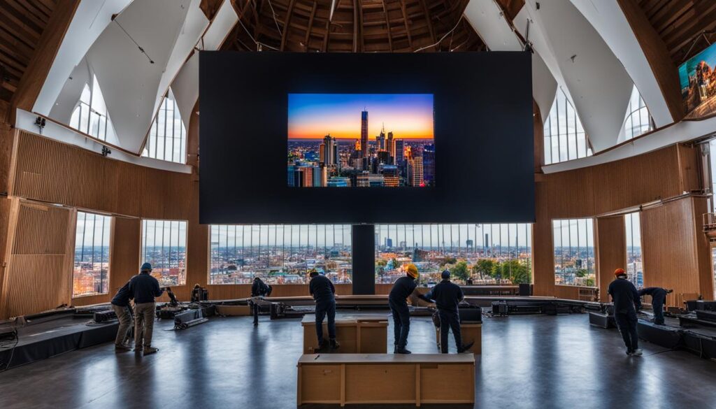 Affordable LED screen installation in Birmingham