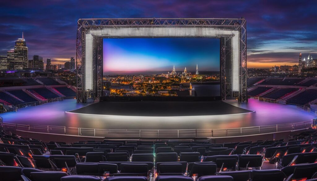 Affordable LED stage screens in Bayonne