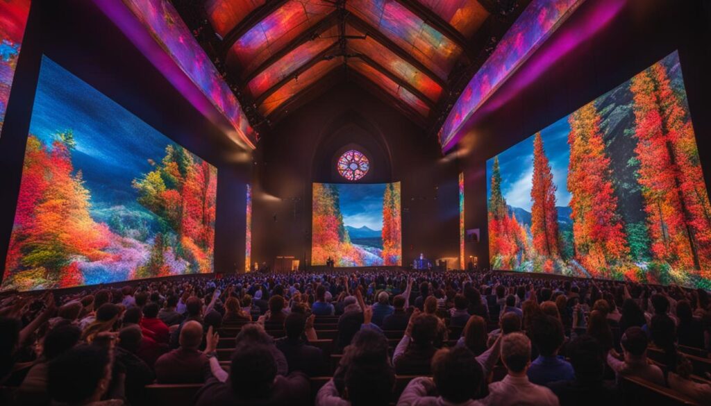 Bella Vista LED screen