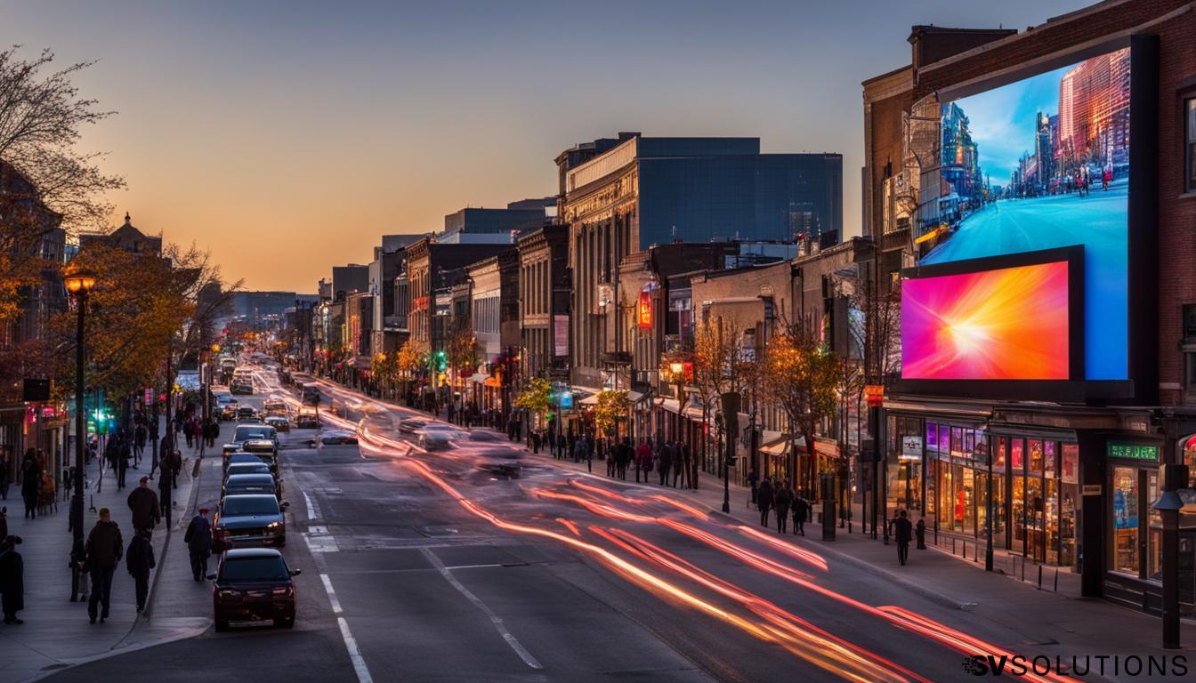 Big LED Screen in Belleville: Enhance Your Entertainment Experience with Sound & Video Solutions