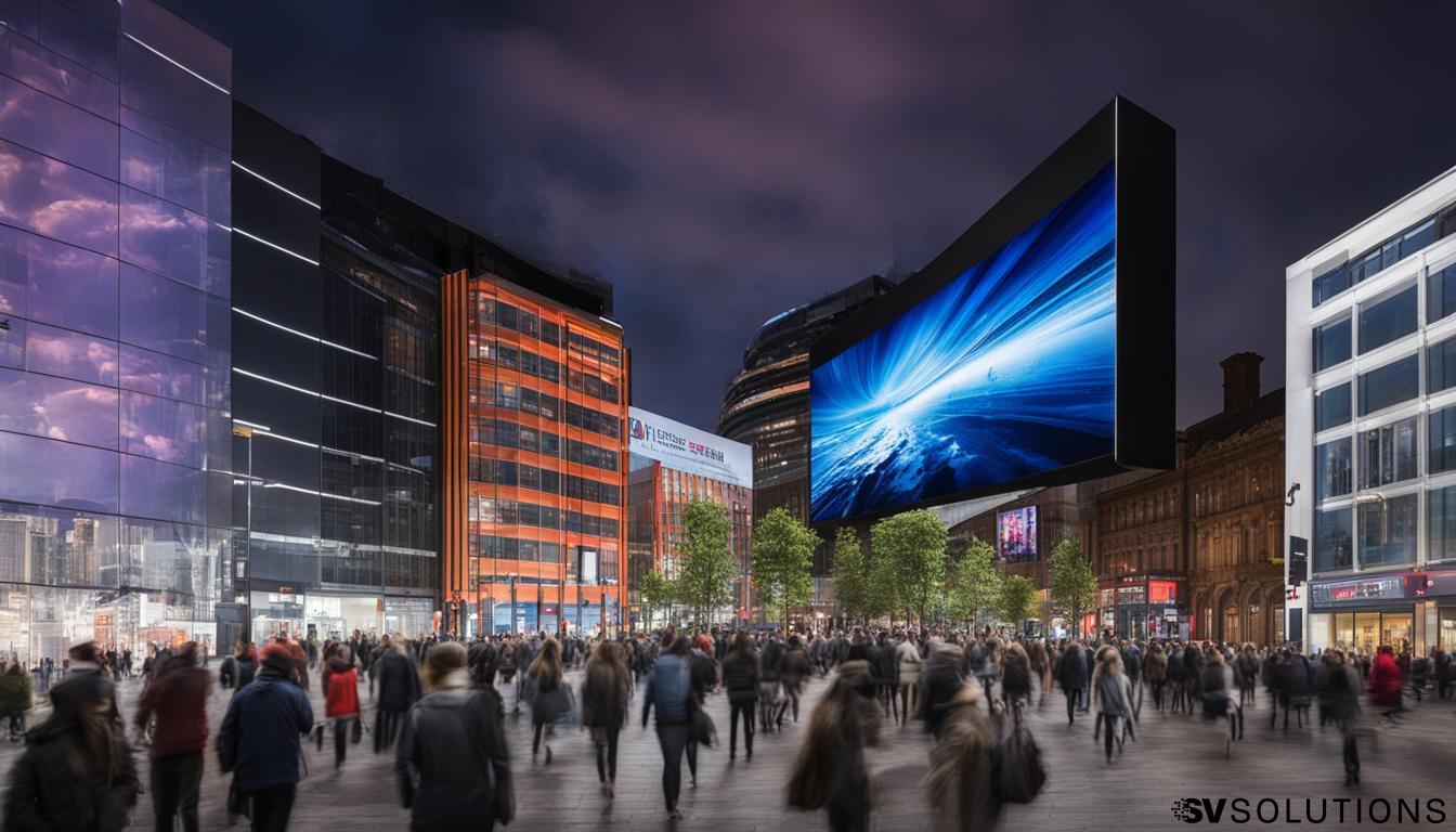 Big LED Screen Solutions in Birmingham with Sound & Video Solutions