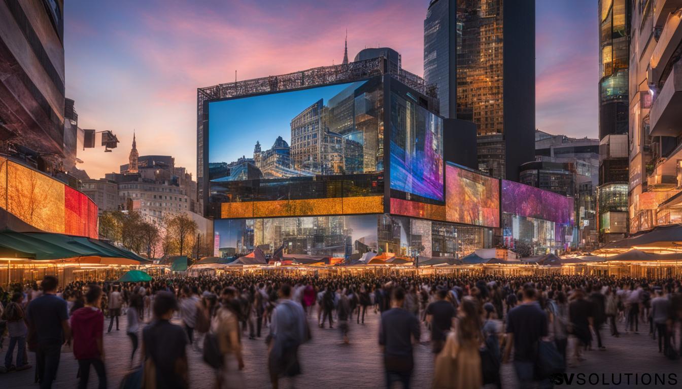 Big LED Screen in Bloomington with Sound & Video Solutions