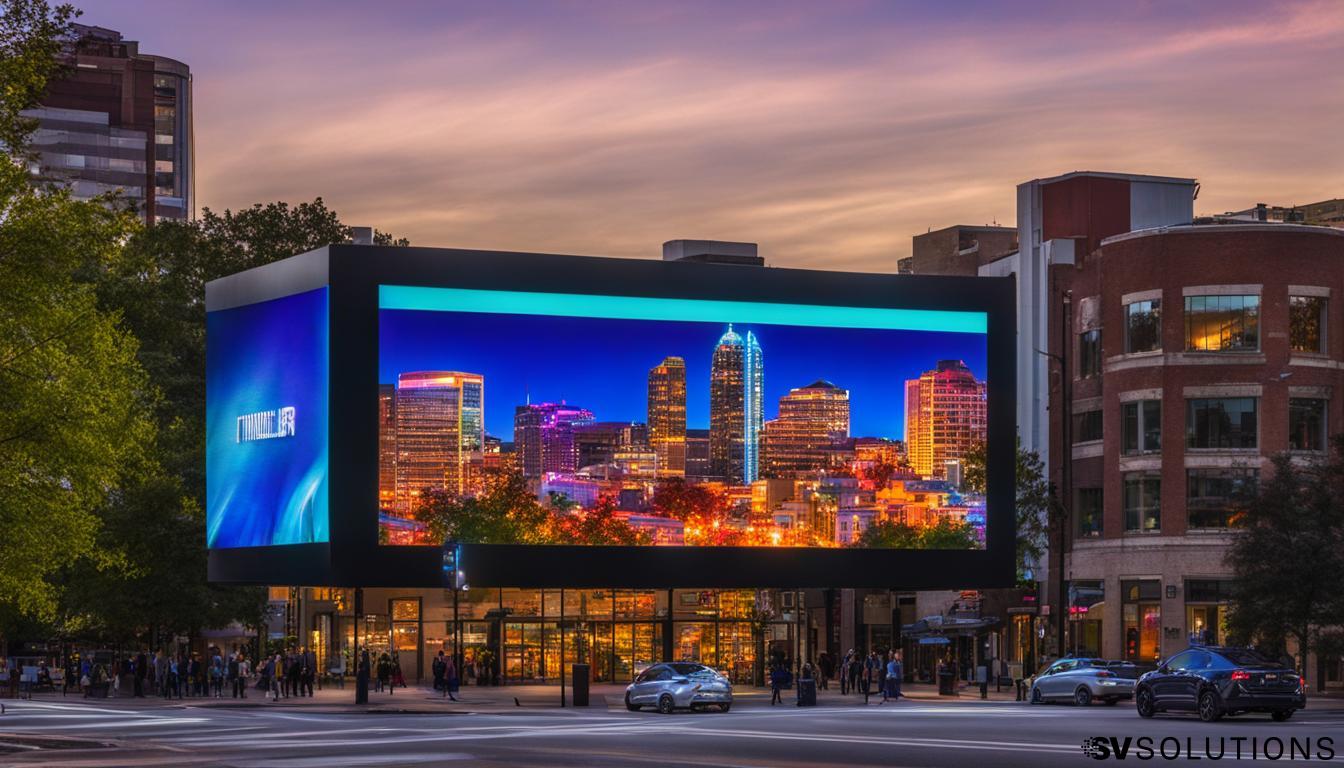 Big LED Screen in Chapel Hill