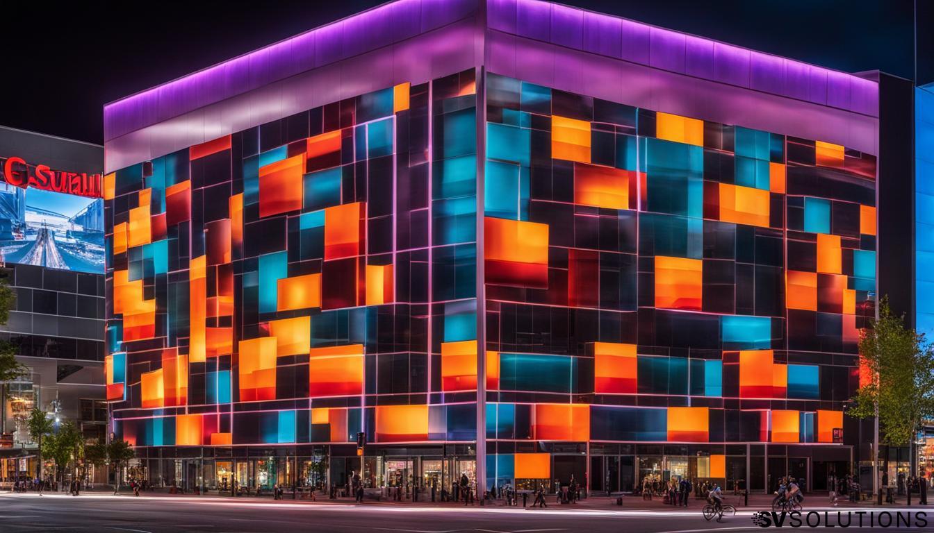 Big LED screen in Greenville