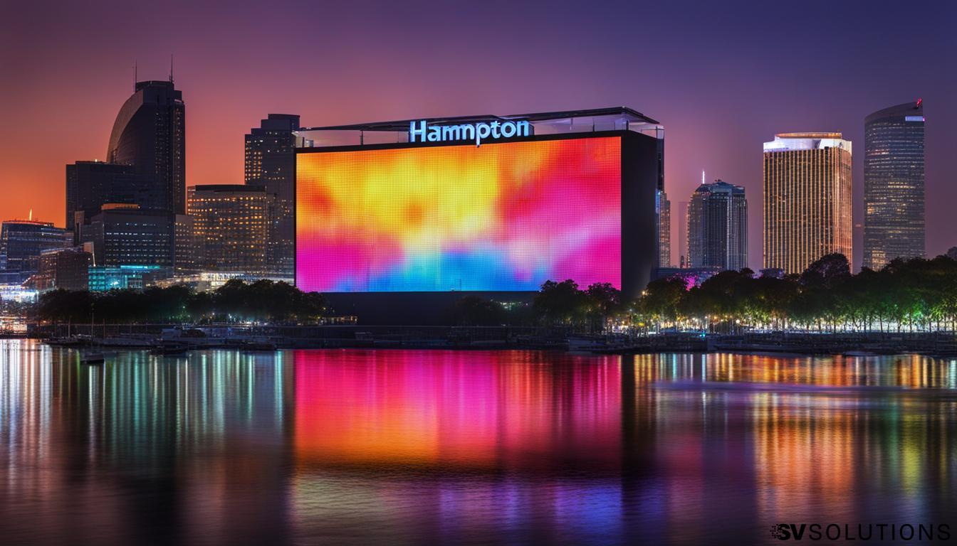 Big LED Screen in Hampton: Enhance Your Events with Sound & Video Solutions