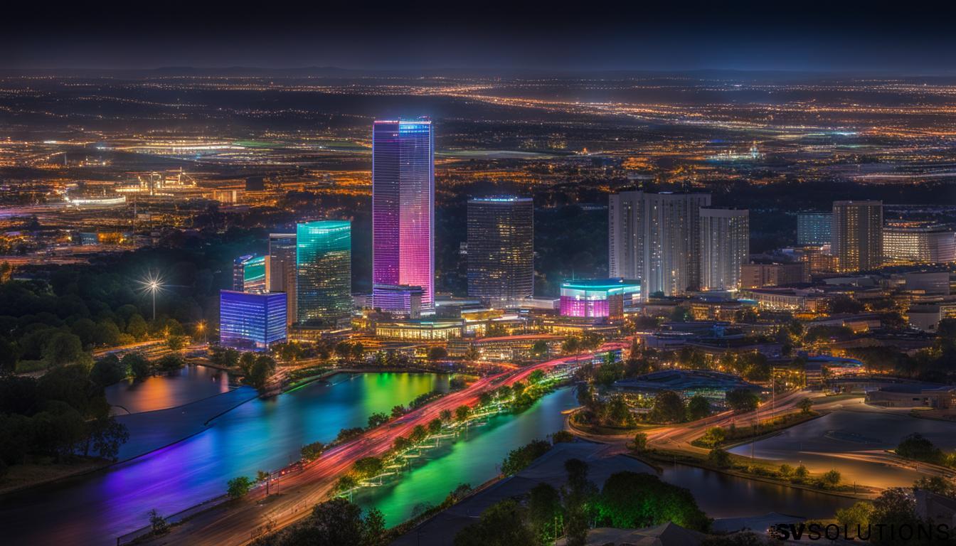 Big LED screen in Hoover