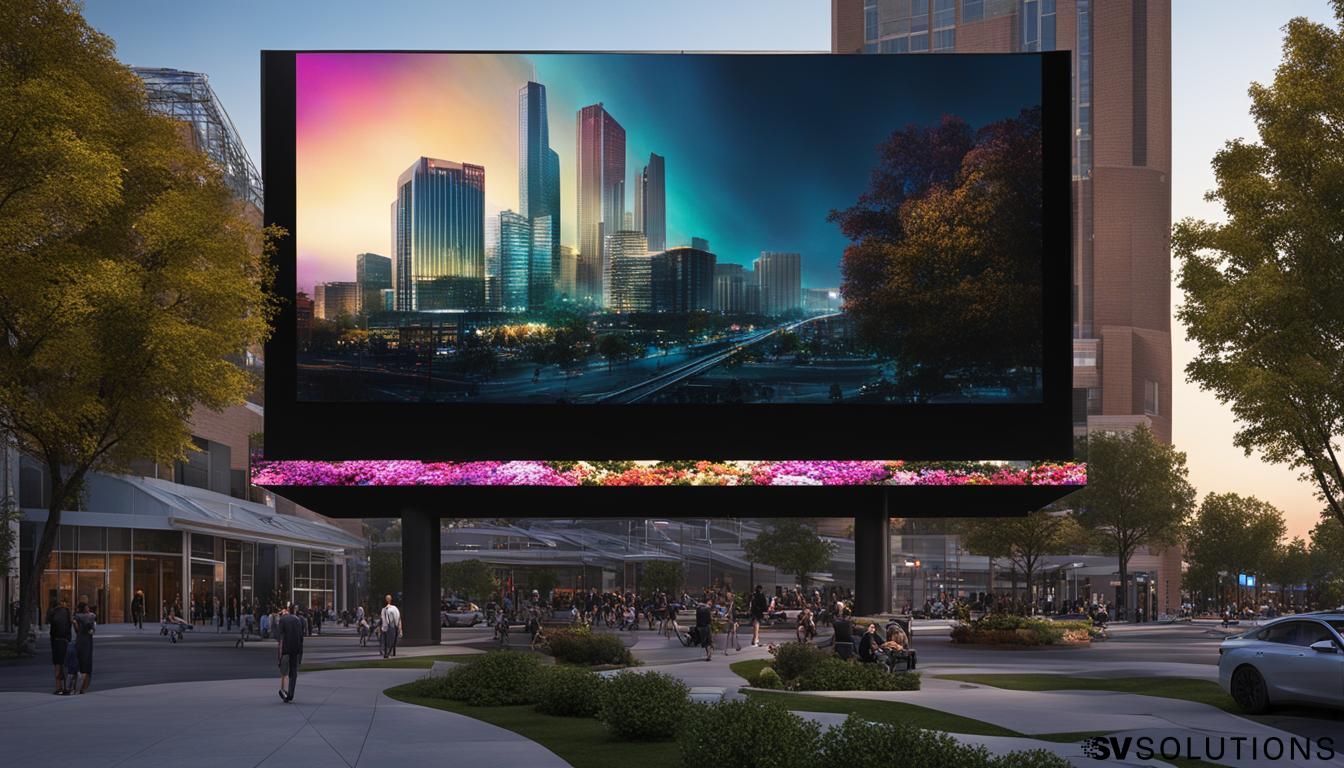 Experience the Vibrant Visuals of Our Big LED Screen in Naperville