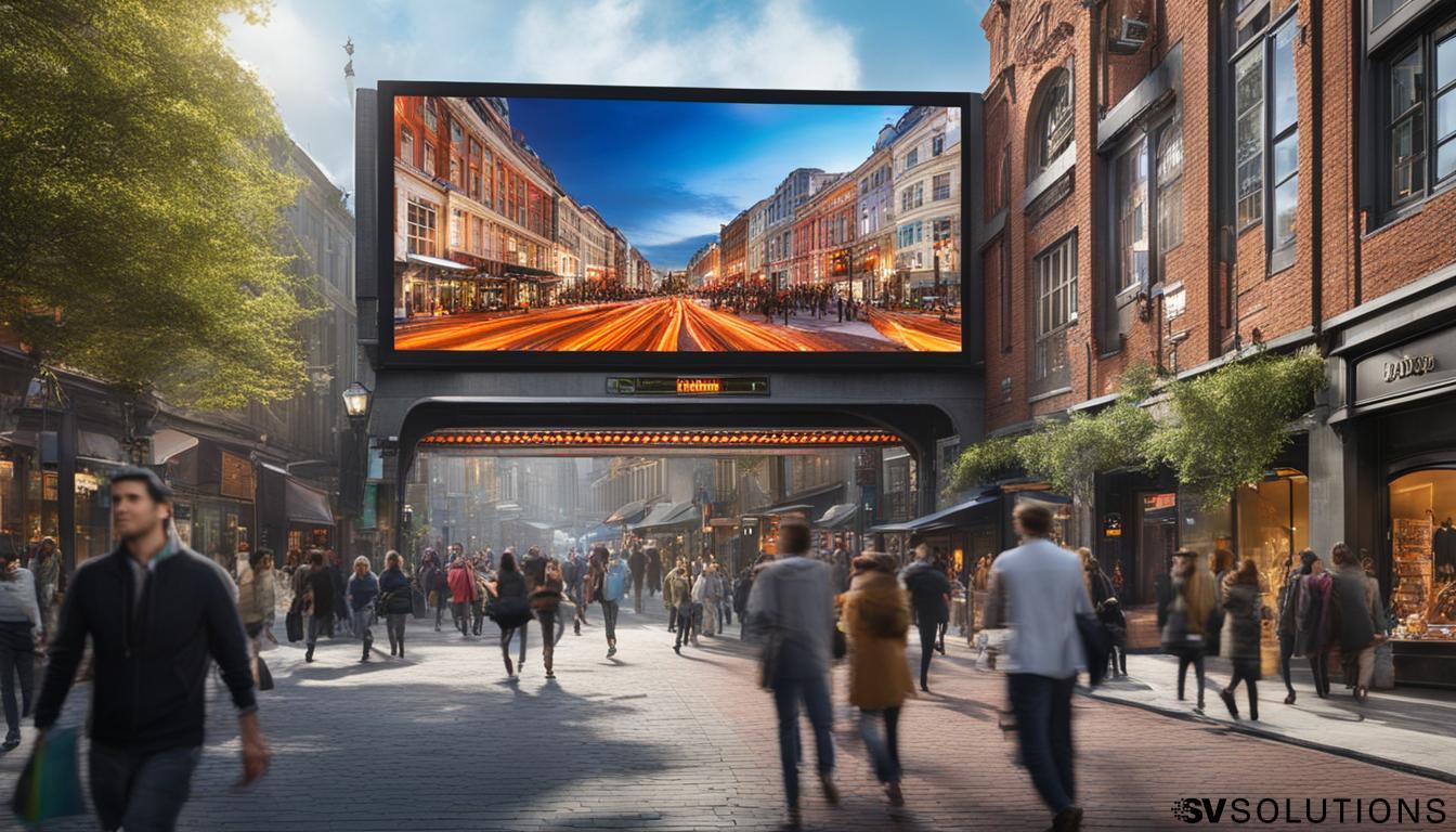 Big LED screen in Old Bridge