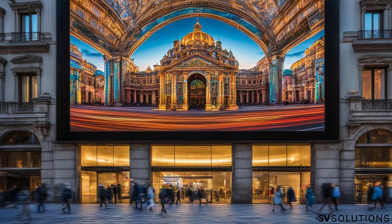 Big LED Screen in Petersburg