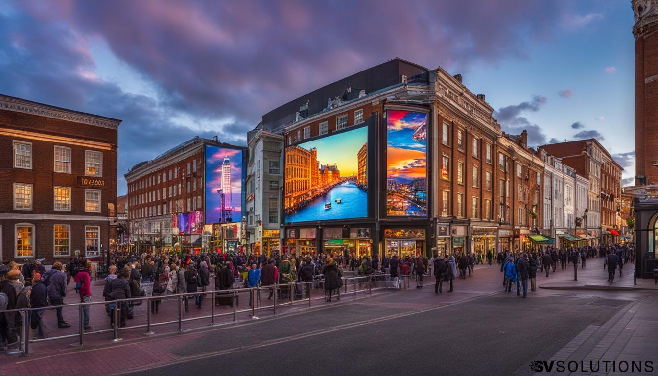 Big LED screen in Portsmouth