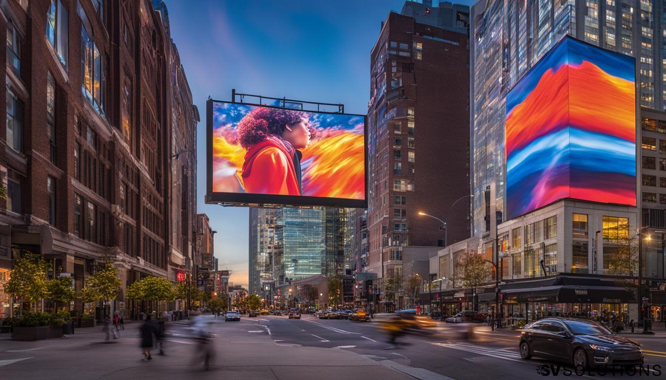 Big LED screen in Quincy