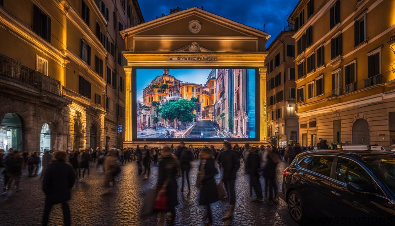 Experience the Charisma of Big LED Screen in Rome with Sound & Video Solutions