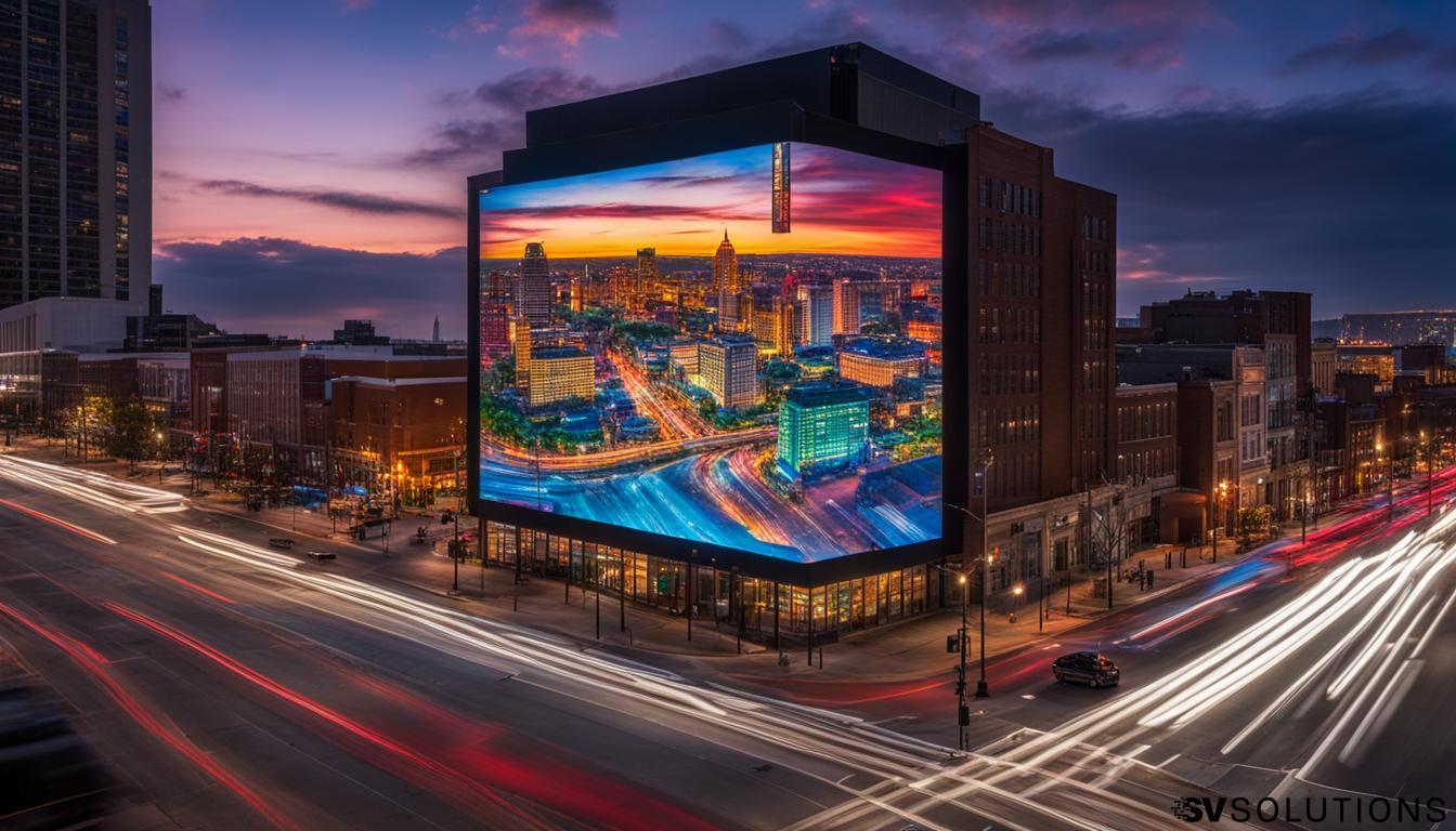 Big LED screen in Springdale