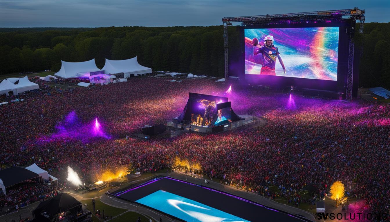 Big LED Screen in Trenton: Vibrant Solutions for Outdoor Events and Advertising