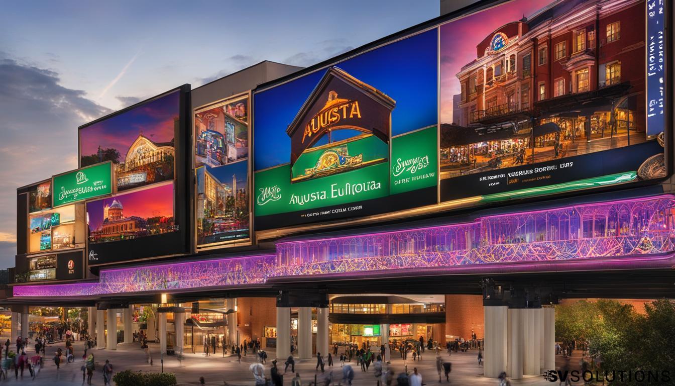 Digital signage in Augusta