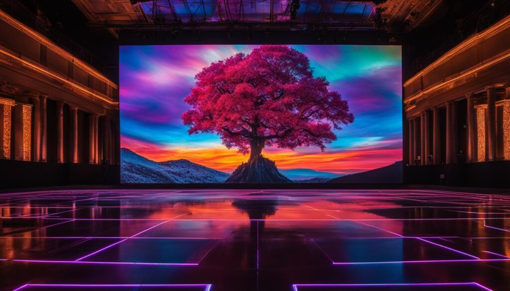 Experience Breathtaking Visuals with Our LED Video Wall