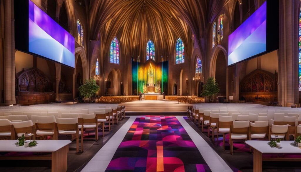 Hamilton church multimedia