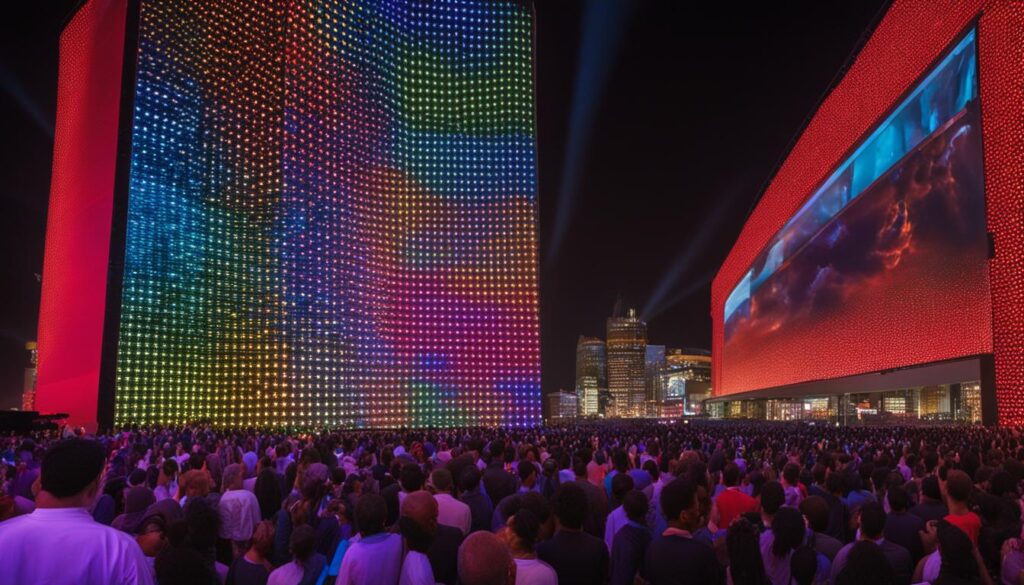 High-definition LED video wall for your Newark events High-definition LED video wall for your Newark events