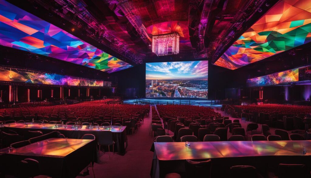 High-resolution LED displays