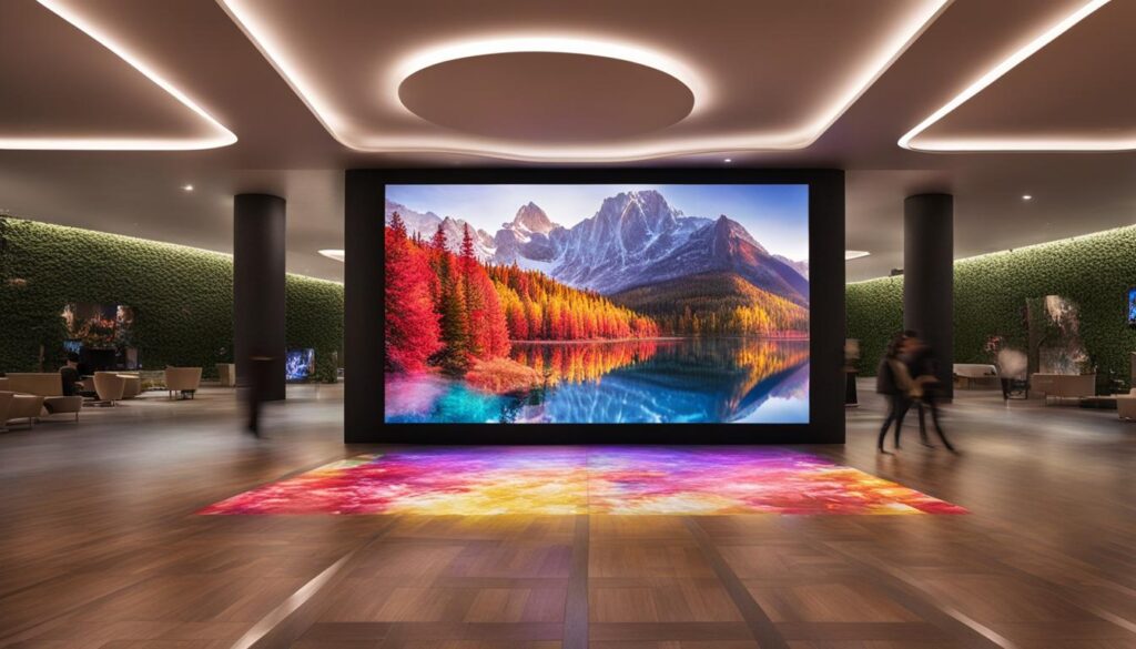 Indoor LED Advertising Indoor LED Advertising