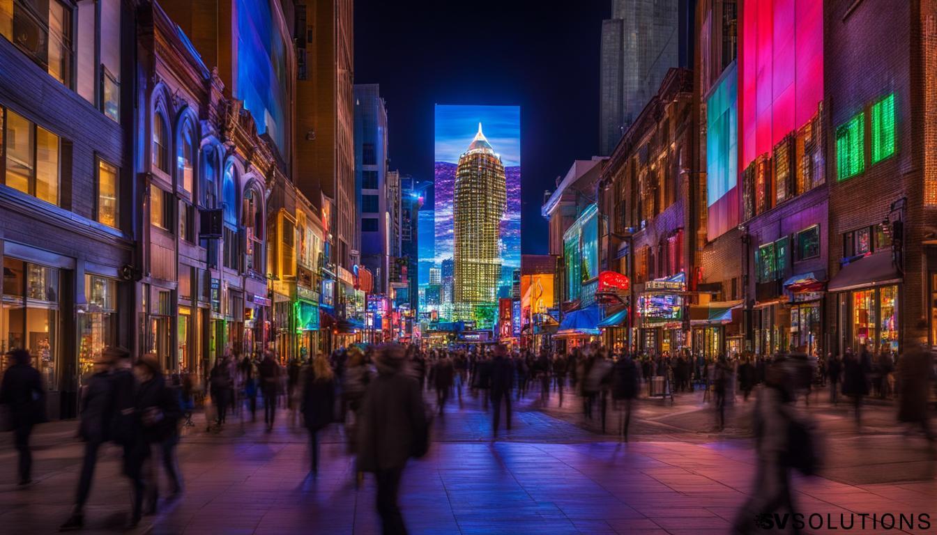 Indoor LED Screen in Asheville