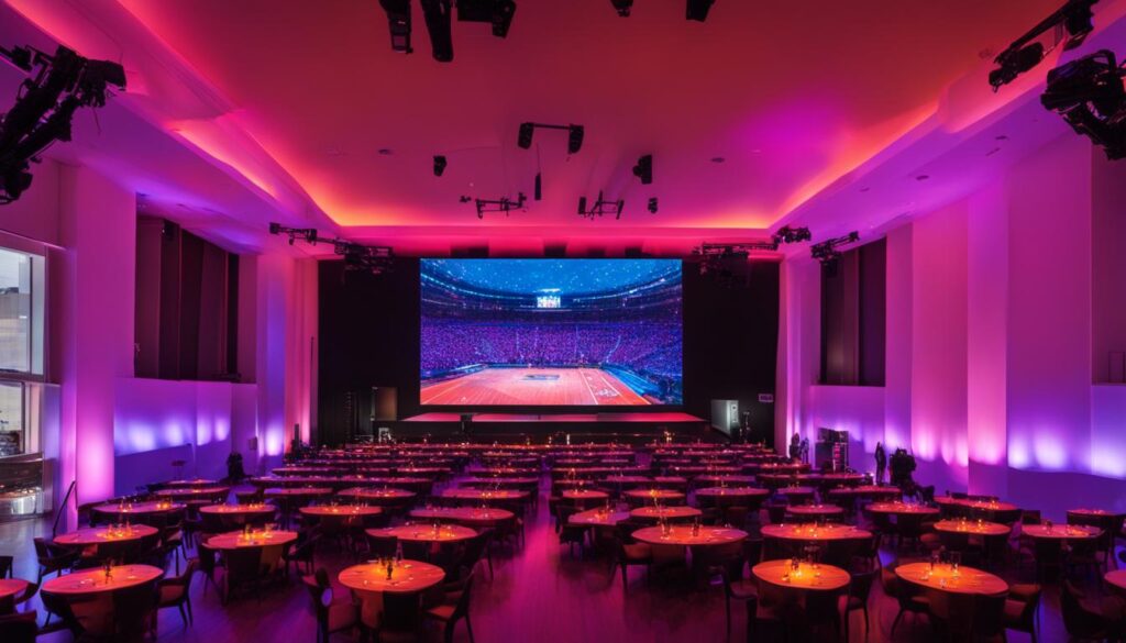 Indoor LED screen in Brookline Indoor LED screen in Brookline