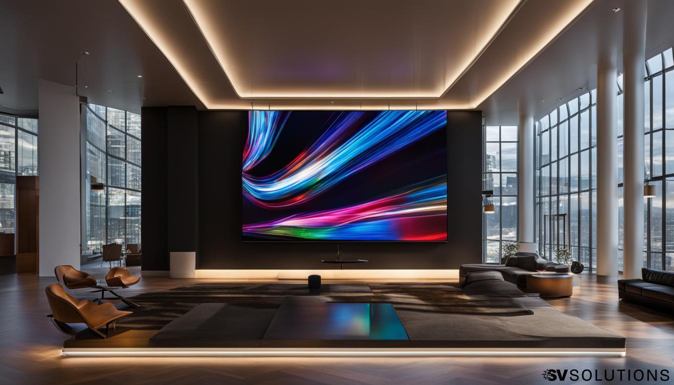 Indoor LED Screen in Brookline