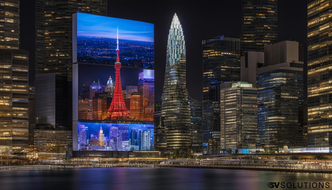 Experience a Vibrant Display with Indoor LED Screen in Concord
