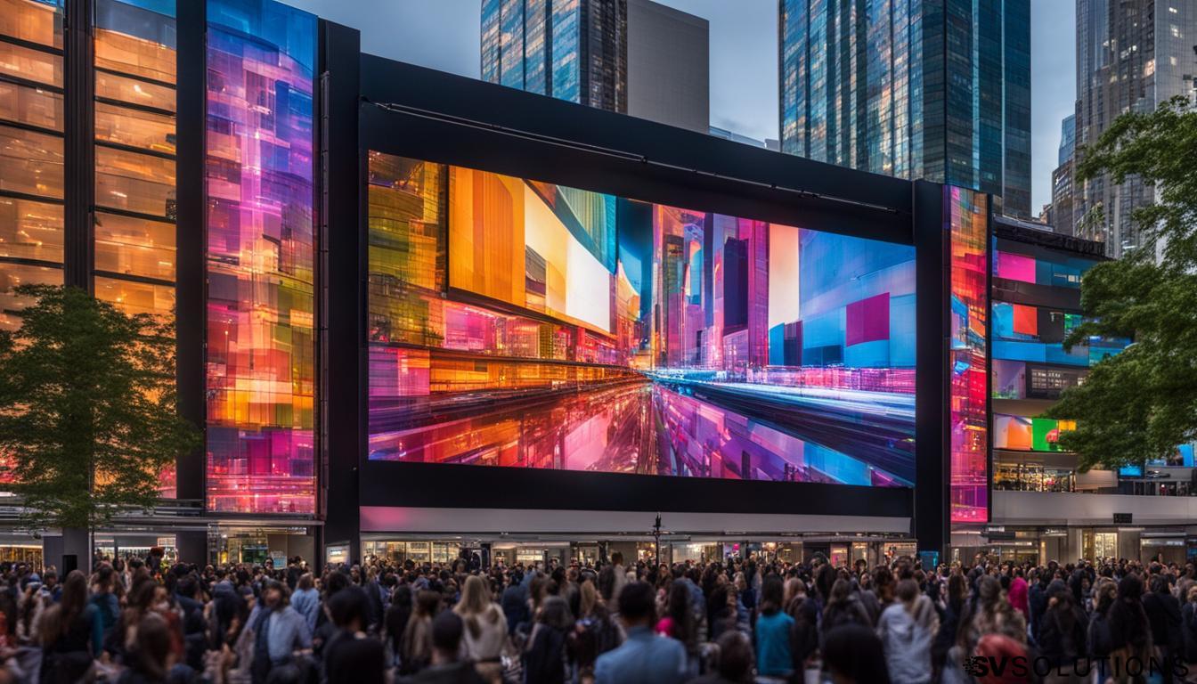 Indoor LED Screen in Framingham – Enhancing Business Spaces with Vibrant Digital Signage