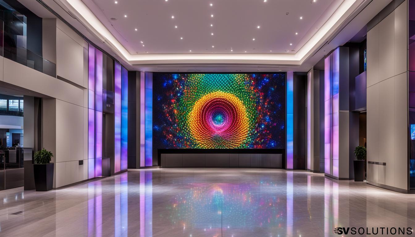 Indoor LED Screen in Hamilton with Sound & Video Solutions