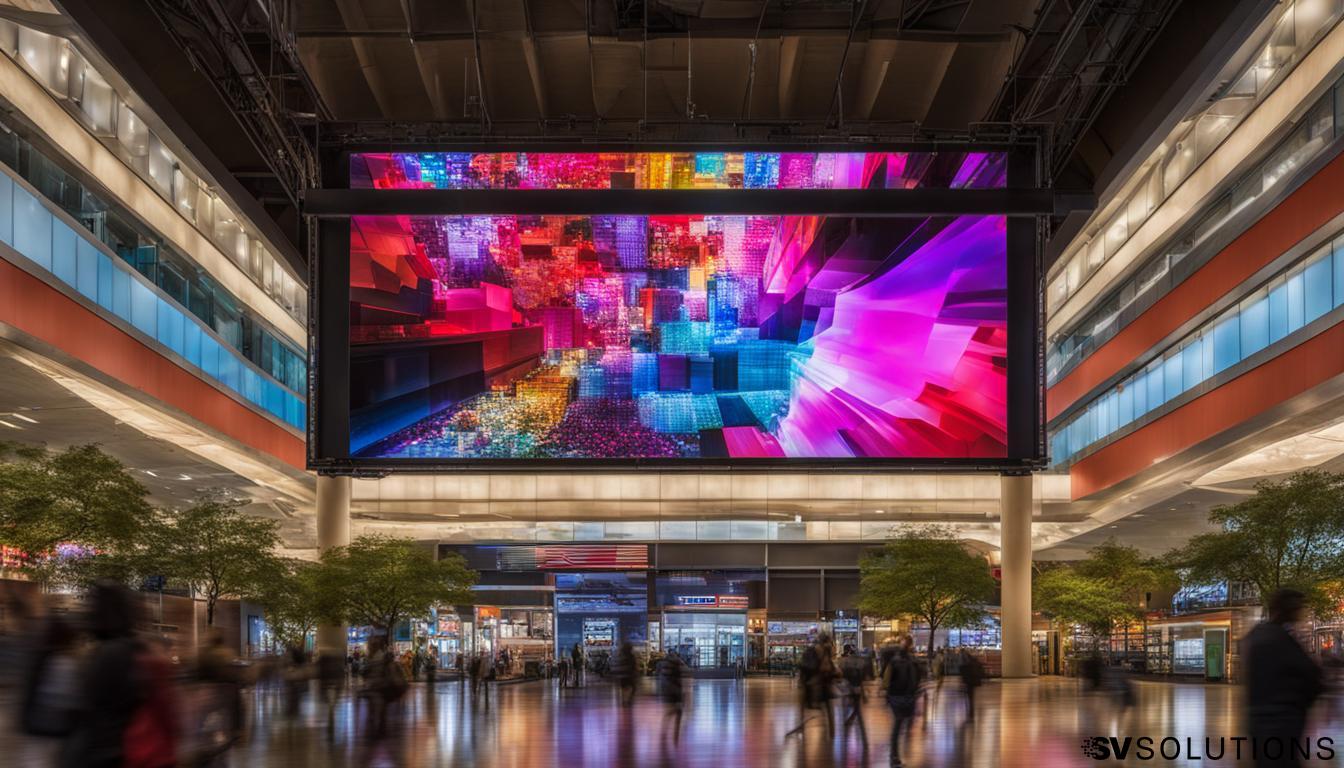 Indoor LED screen in Little Rock