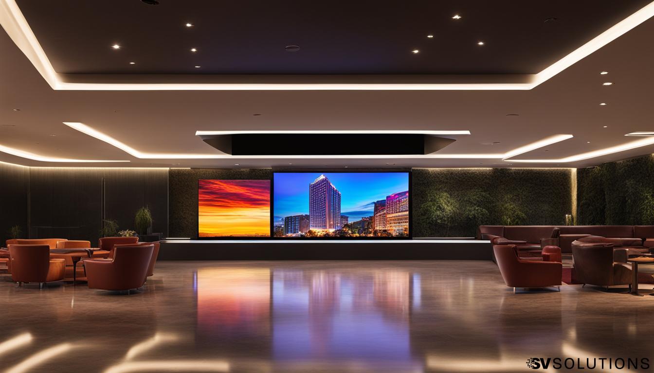 Indoor LED screen in Pine Bluff